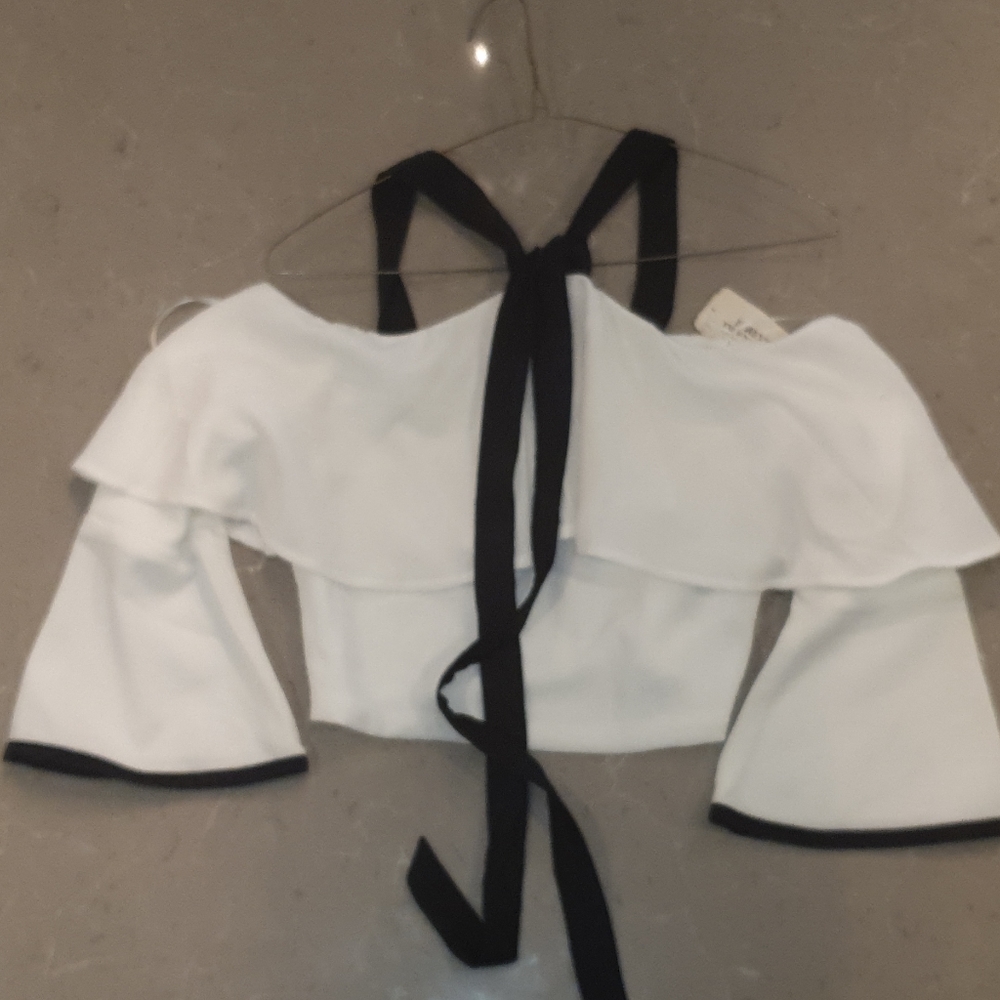 forever 21 off shoulder crop top